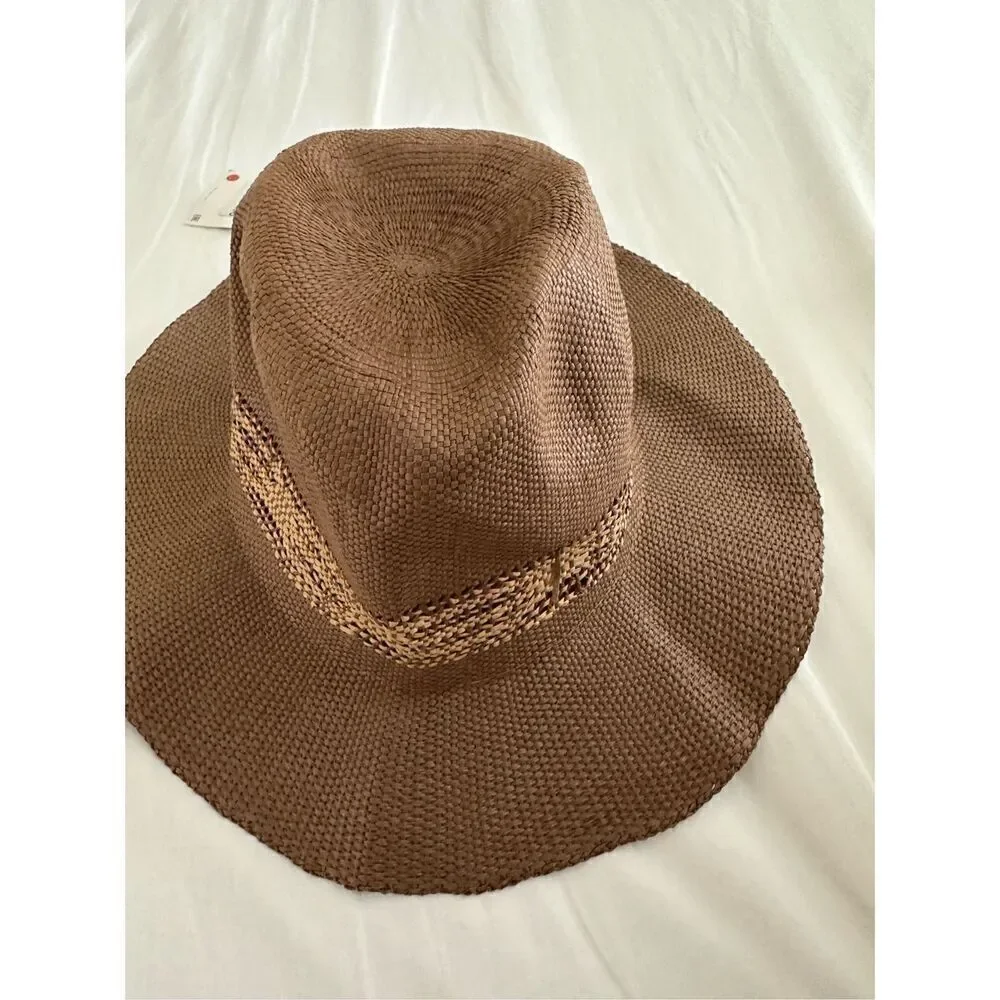 NWT ZARA WOVEN RANCHER HAT Size S